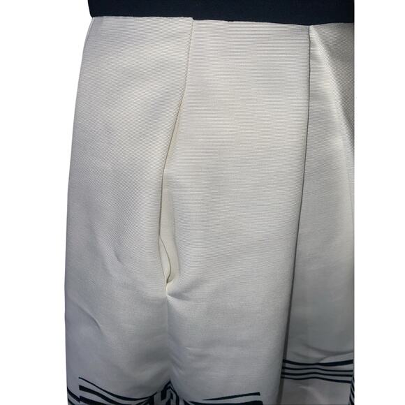 NWT Ted Baker London Natalea Bow Fit & Flare Black White Dress SZ 0 / US 2 - Picture 5 of 13